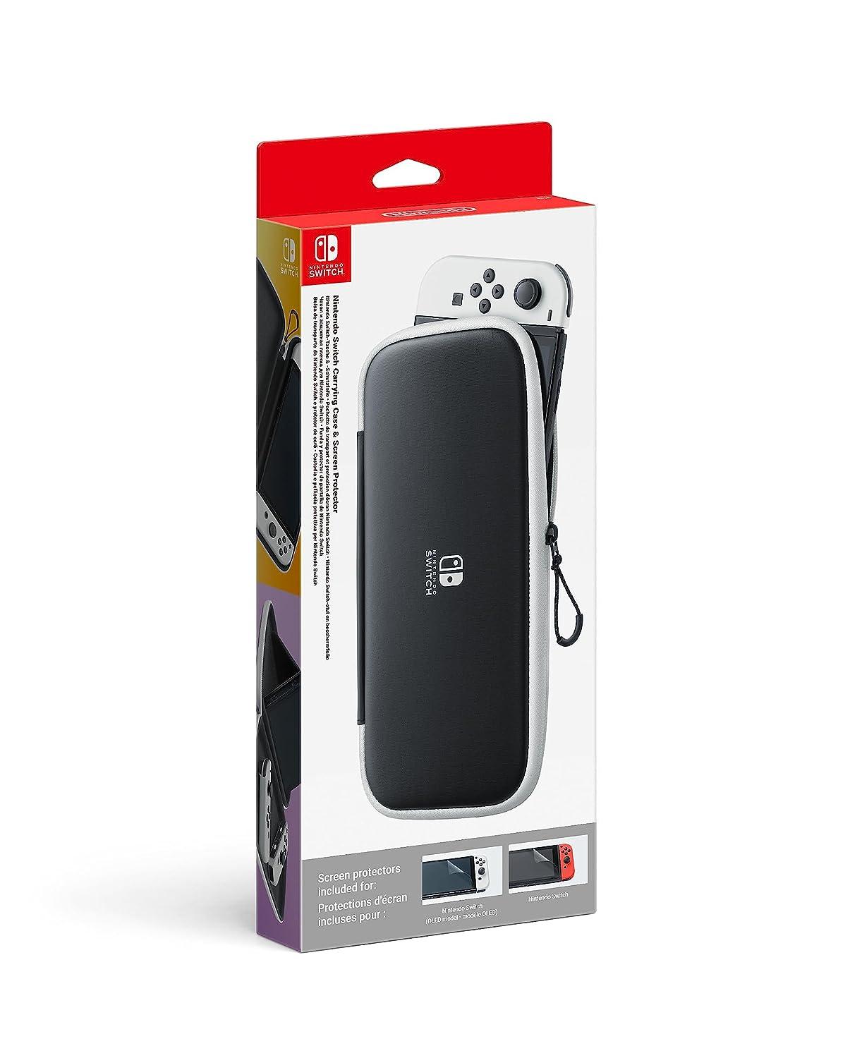 Switch Tasche schwarz/weiß für OLED OV (gebraucht)**