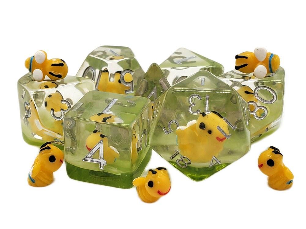 Animal Kingdom Baby Bumblebee Dice Set (7)