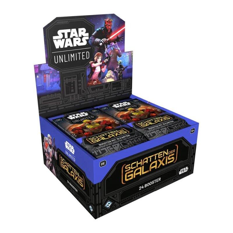 Star Wars: Unlimited - Schatten der Galaxis Booster-Display (24) DE