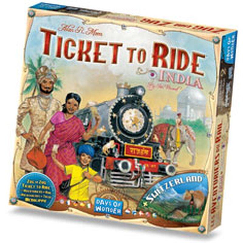 TICKET TO RIDE - INDIA/SWITZERLAND