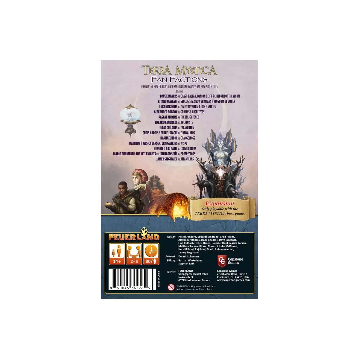 Terra Mystica - Fan Factions