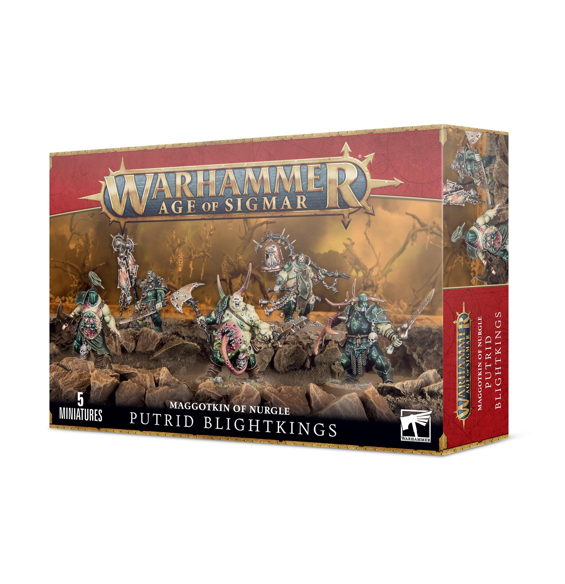 Nurgle Rotbringers Putrid Blightkings (83-28)