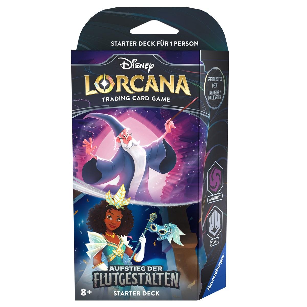 Disney Lorcana - Aufstieg der Flutgestalten: Starter Deck Merlin / Tiana DE