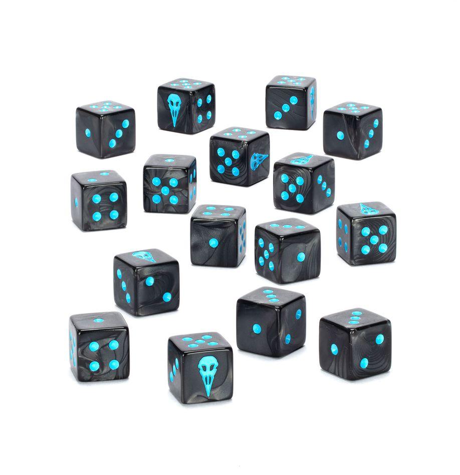 Warhammer 40000: Raven Guard Dice (55-62)