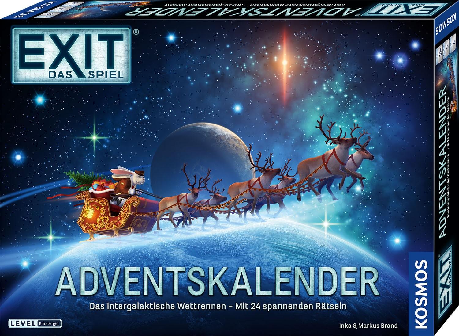 EXIT Adventskalender 2024: Das Intergalaktische Wettrennen